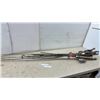 Image 1 : Bundle of Fishing Rods and Reels Including Zebco 202, Zebco 33, and DAM Quick Spinning Reel