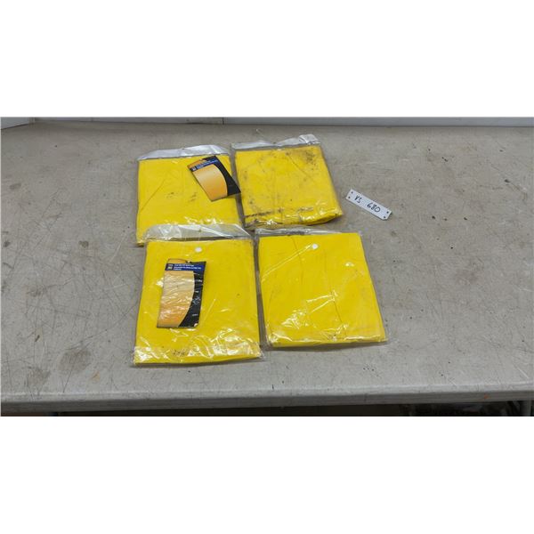 Power Fist 3-Piece PVC Rain Suits, Sz XXL