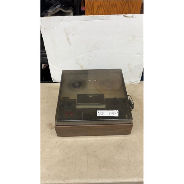 Sony Three Head Stereo Reel-to-Reel Tapecorder, Early 1970s