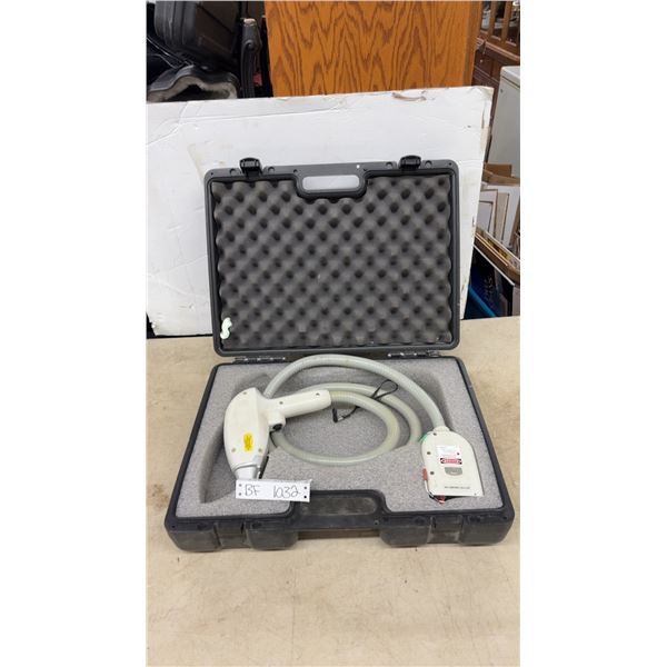 Laser Hair Removal Device in Carrying Case