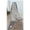 Image 3 : Aluminum A-Frame Stepladder with 4 Steps