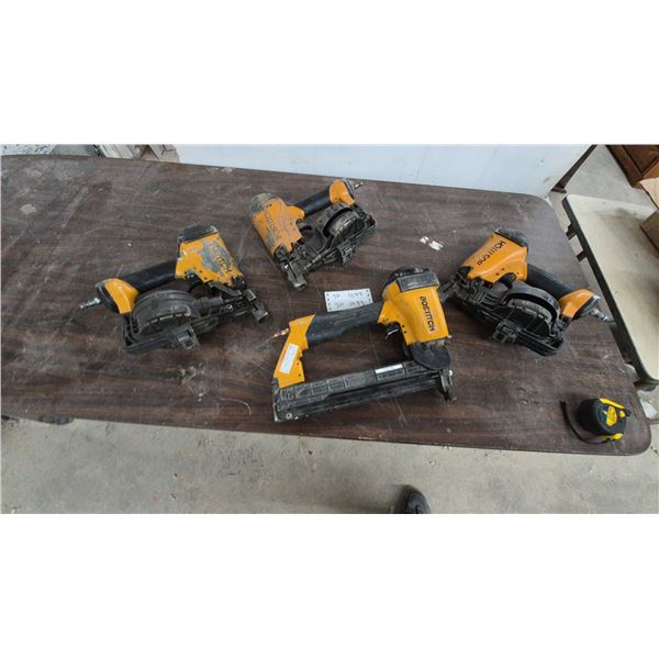 4 Bostitch Coil Roofing and Framing Nailers