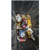 Image 5 : Assorted Hardware and Tools: Construction Screws, Sanding Block, Chalk Line, and More. Storage tote