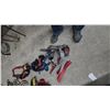 Image 2 : Assorted Safety Harnesses, Ropes, and Storage Bins