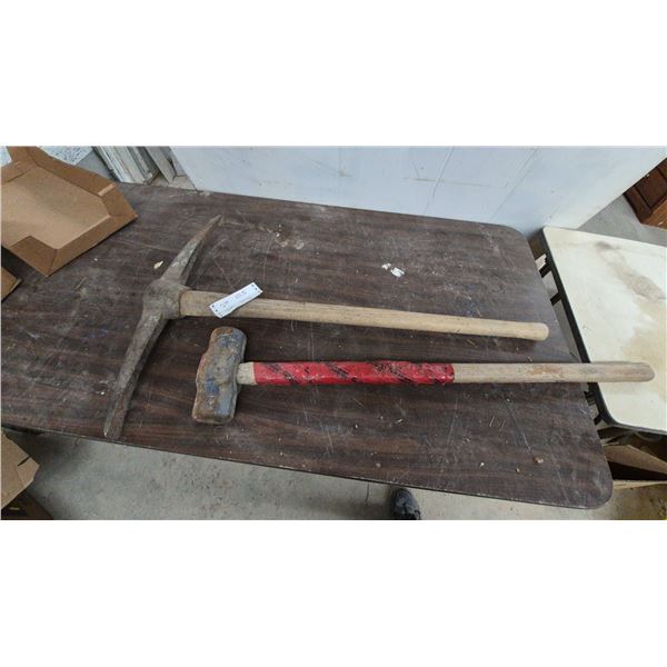 Pickaxe and Sledgehammer