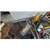 Image 4 : Snap-On Work Light, RIDGID Nailer, Clamps, Trowels, Pliers, storage bin