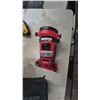 Image 7 : Snap-On Work Light, RIDGID Nailer, Clamps, Trowels, Pliers, storage bin