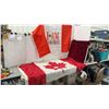 Image 1 : Canadian National Flag 46 × 70” and "I Am Canadian" Novelty Flag 36 × 59”