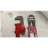 Image 6 : Super-Ego Manual Pipe Threading Set with Ratchet Handle, Pipe Wrenches and Bolt Cutters
