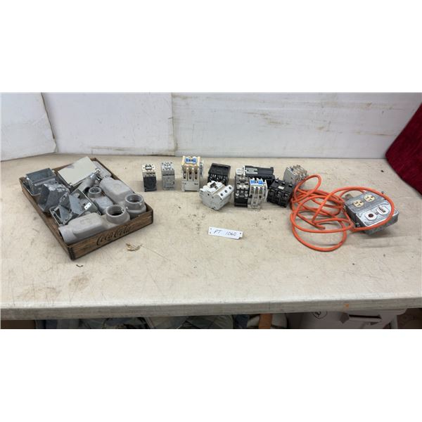 Contactors, Circuit Breakers, Conduit Fittings, Outlets, and More Including Cutler-Hammer