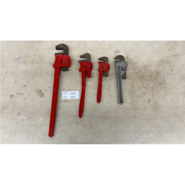 Pipe wrenches