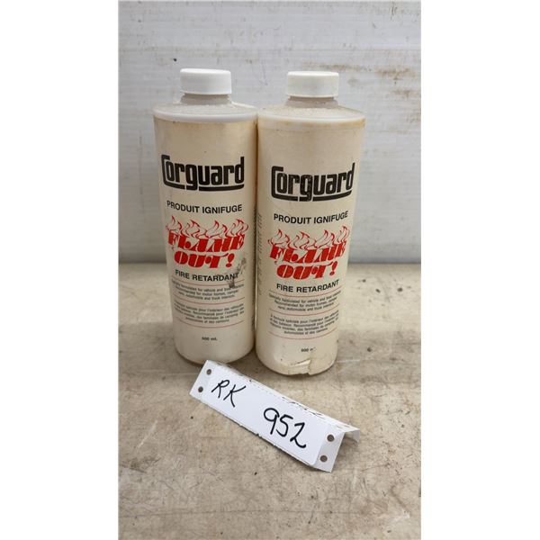 Ten Bottles of Fire Retardant Liquid for Making Fabric Fireproof