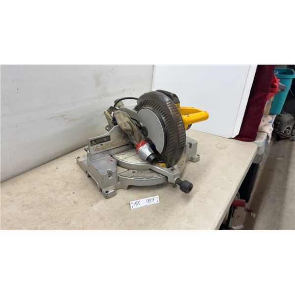DeWalt DW703 10” Type 1 Compound Miter Saw, 120V, 15A, 5000 RPM