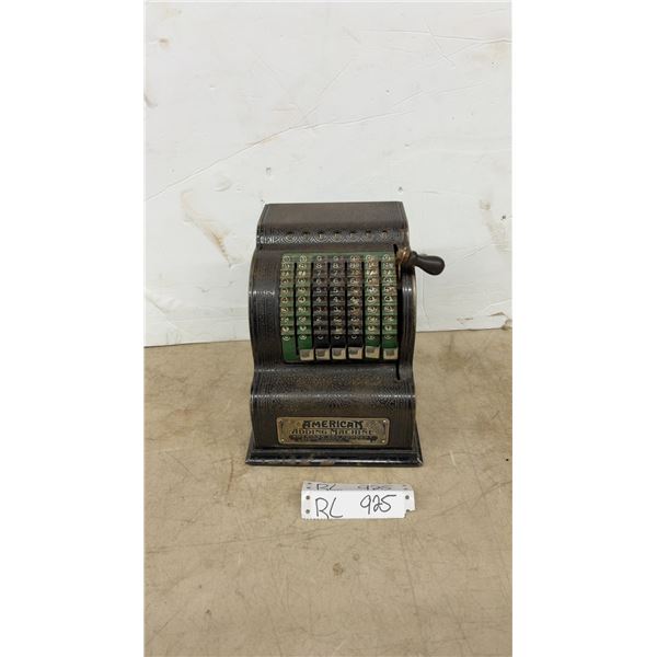 Vintage Adding Machine