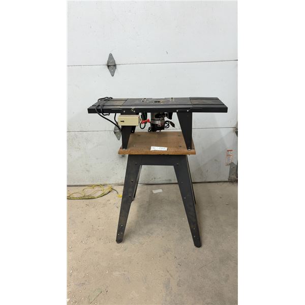Sears Router, Router Table and Various accessories