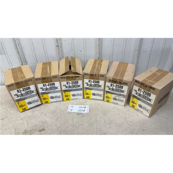 Stanley 81-2500 Chain Bolts, 3” (76mm), 6 Pkgs, Zinc Plated (30 Total)