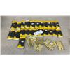 Image 1 : Stanley Brass Finnish Door Hinges: (23 Packages) 4” (101mm), 10 3” (76mm), 10 3-1/2” (88mm)