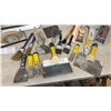 Image 5 : Assorted Paint and Masonry Tools: Trowels, Paint Rollers, Brushes, Scrapers