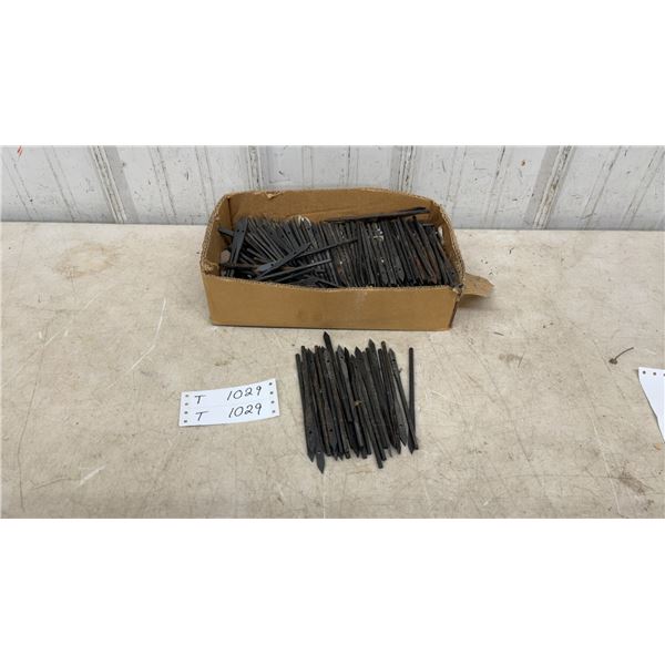 Opened Box of 5/16” Spade Bits