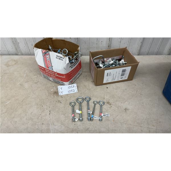 Assorted Eye Bolts and U-Bolts