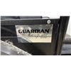 Image 4 : Guardian Easy Care 4000 Wheelchair, Black Fabric and Chrome Frame, Footrests