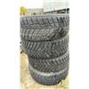 Image 4 : 4 205/55 R16 Winter Tires