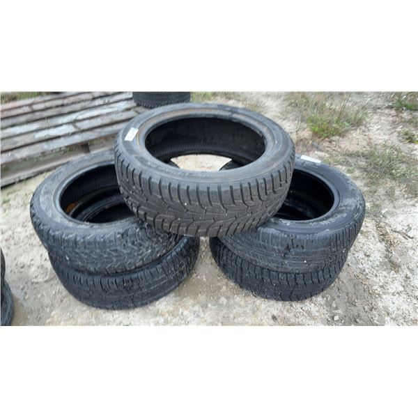 5 Tires, Various Sizes