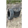 Image 1 : 4 Tires, Various Sizes, One W/Rim