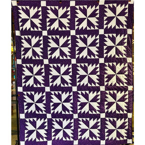 Blazing Purple Star