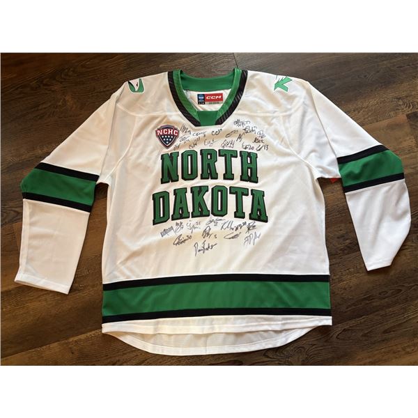 Autographed UND Hockey Jersey