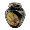 Image 1 : Moorcroft Pottery Miniature Ginger Jar with Lid, Figaro Pattern
