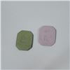 Image 2 : 2pc Wedgwood Tri-Color Jasperware Octagonal Medallions