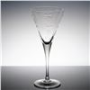 Image 2 : 4-Piece Crystal Floral Motif Martini Glasses