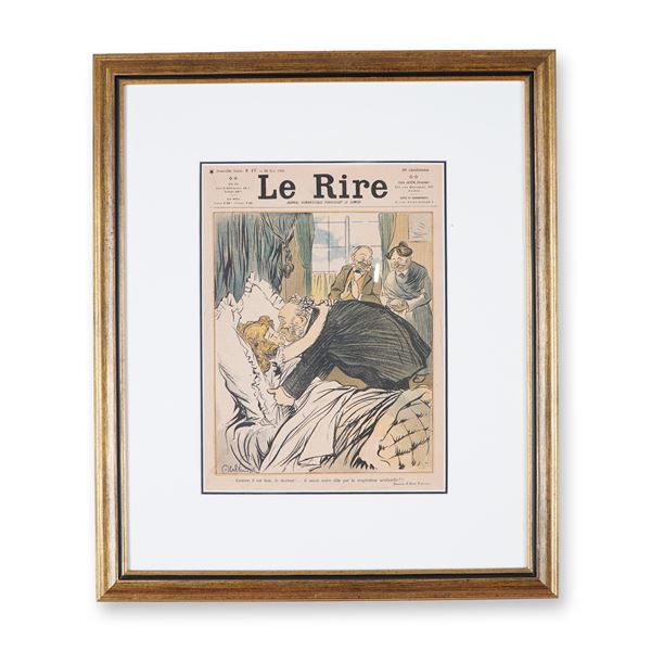 Le Rire Lithograph, May 23, 1903
