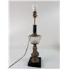 Image 3 : Hollywood Regency Cast Metal Bust Torchiere Lamp