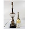 Image 5 : Hollywood Regency Cast Metal Bust Torchiere Lamp