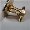 Image 4 : A Pair of Vintage Gilt Jasperware-Style Sagittarius Centaur Cufflinks