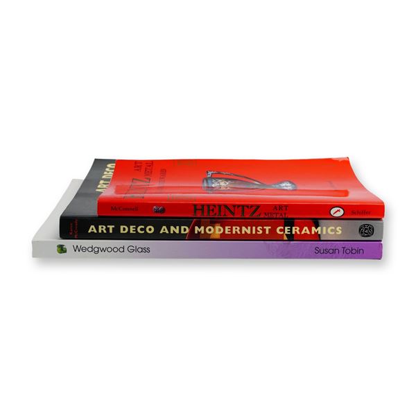 3pc Decorative Arts Reference Books