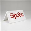 Image 2 : Spode Porcelain Retailer Display Sign