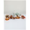 Image 4 : 4pc Charming Tails Resin Autumn Ornaments and Figurines