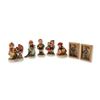 Image 1 : 7pc Goebel Hummel Figurines and Framed Art