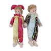 Image 1 : 2pct  Vintage Harlequin and Jester Porcelain Dolls