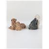 Image 2 : 2pc Royal Doulton Ceramic Mother and Puppy Dog Figurines