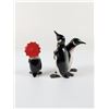 Image 2 : 2pc Beswick England Glazed Ceramic Penguin Figurines