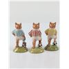Image 2 : 3pc John Beswick Sporting Cats
