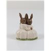 Image 2 : Rare Royal Doulton Bunnykins Partners in Collecting Ceramic Figurine