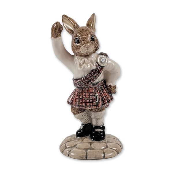 Royal Doulton Prototype Scotsman Bunnykins Fine Porcelain Figurine