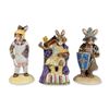 Image 1 : Trio of Royal Doulton Roman Empire Bunnykins Figurines