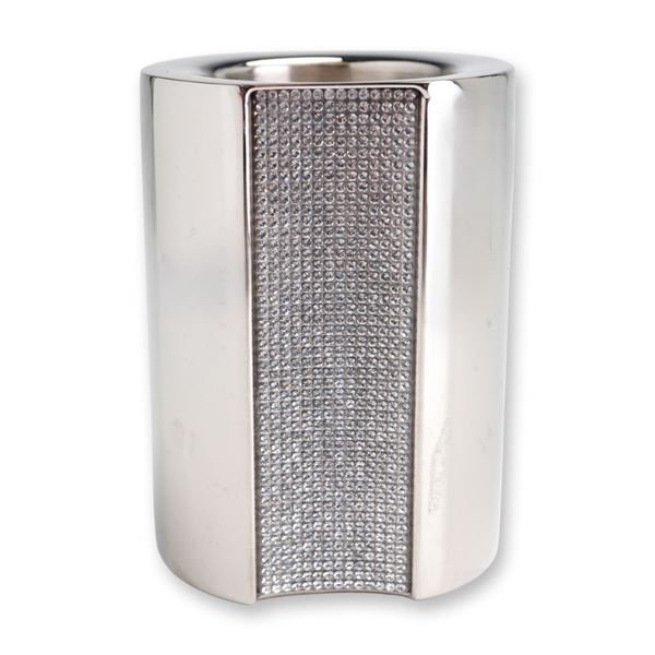 Swarovski Ambiray Stainless Steel Crystal Candle Holder