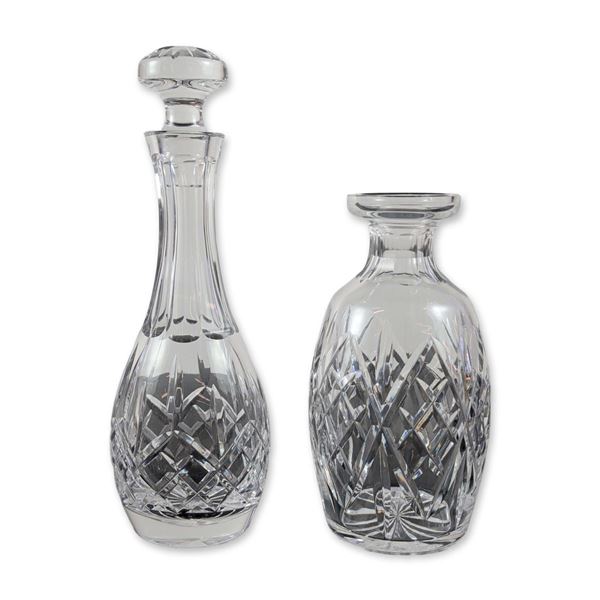 Two Waterford Cut Crystal Decanters